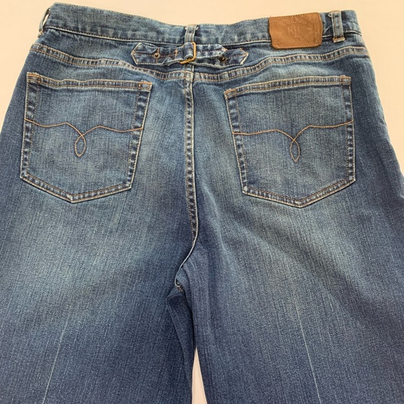 Ralph Lauren Women’s Jeans Size 12 EUC Med Wash - Picture 11 of 16